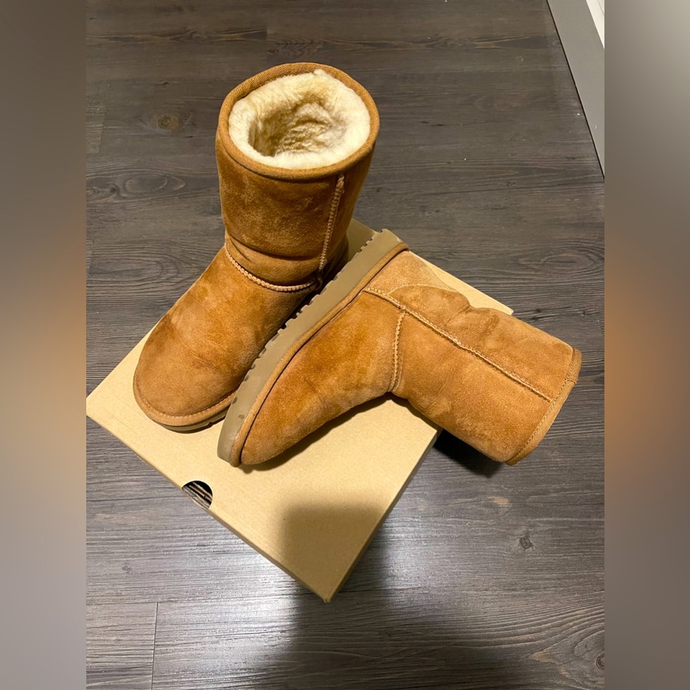 UGG Women’s Classic Short II / Size 8 / Chestnut